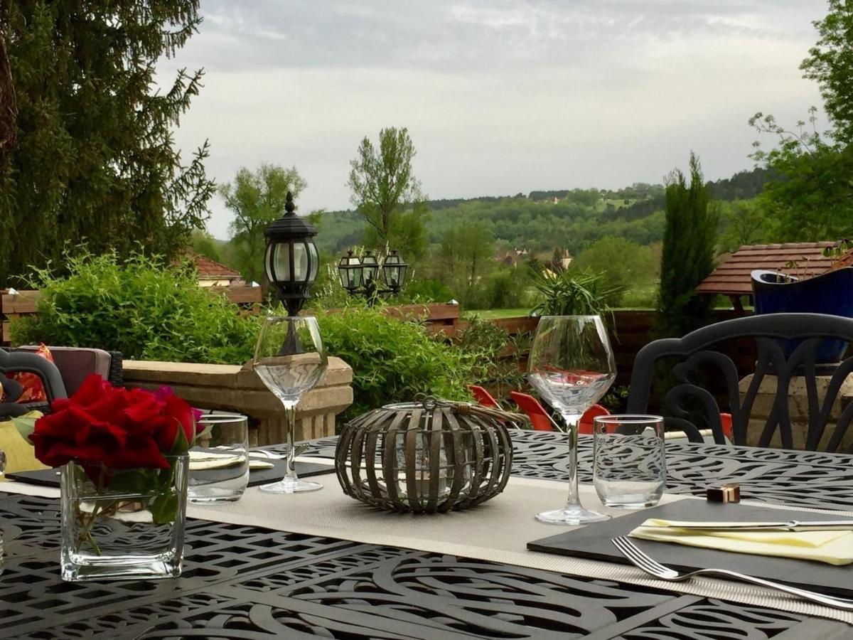 Bed and Breakfast La Belle Demeure Proche Sarlat Saint-Cybranet Exterior foto